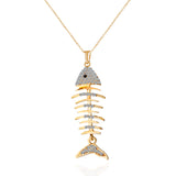 Fish Bone Necklace