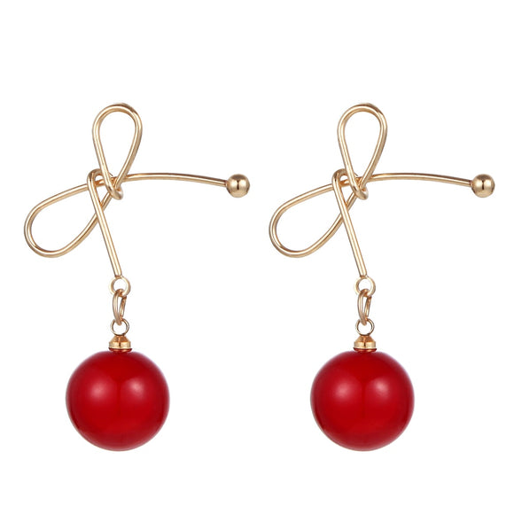 Cherry Pearl Earrings